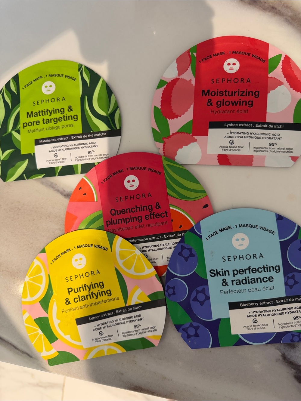 SEPHORA COLLECTION Hydrating Hyaluronic Acid Face Masks